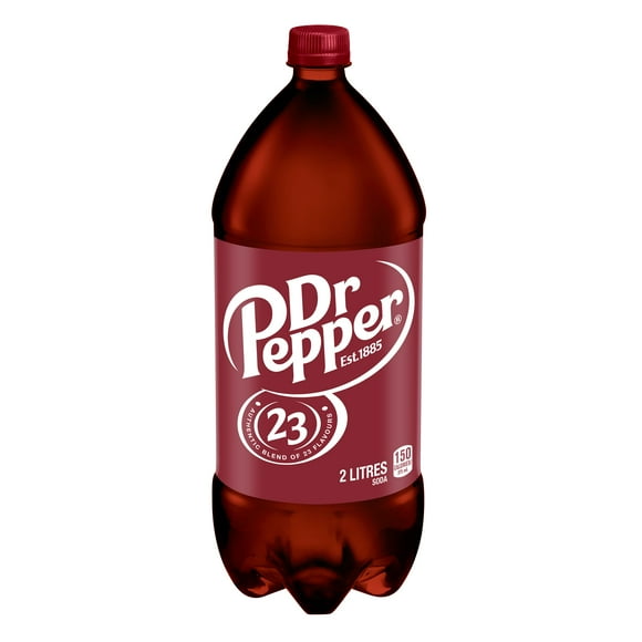 Dr Pepper Soda  2 L, Bottle, 2L
