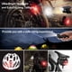 thumbnail image 5 of Juego de luces de bicicleta recargables USB ultrabrillantes, potente luz delantera y trasera para bicicleta, 4 modos de iluminación, fácil de instalar para hombres, mujeres, niños, carretera, montaña., 5 of 5