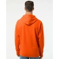 thumbnail image 3 of Independent Trading SS4500 Midweight Hooded Pullover Sweatshirt-Orange-MD, 3 of 5