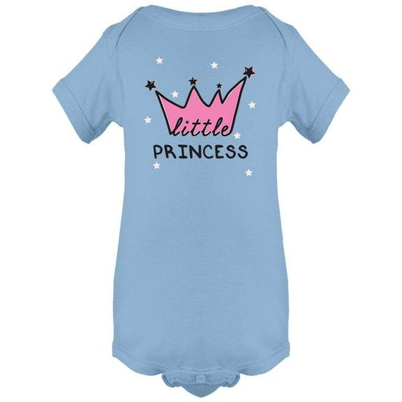 Little Princess Crown And Stars Bodysuit Infant -Image by Shutterstock, 18 Months