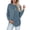 Blue(womens tops), variant on ZHYou Womens Ribbed Knit Long Sleeve Tops,Crew Neck,Baggy Fit,Casual,Pullover,Soft Tunic Shirts,Red,Size XL