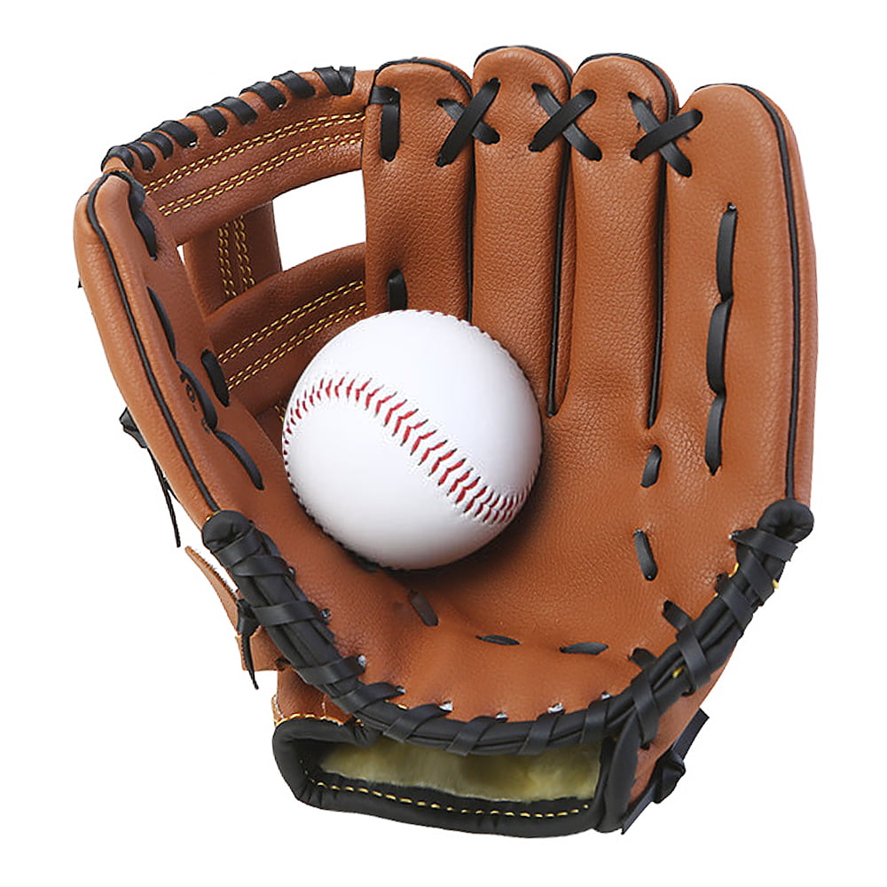 Sports Soft Ball en cuir gant de base-ball lanceur de Formation professionnelle adultes 