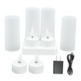 thumbnail image 1 of Flameless Candle Lights,LED Flickering Flameless Candles LED Candle Tea Lights Simulation Candle Lights Enhanced Durability, 1 of 8