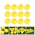 thumbnail image 3 of Monyance indoor training balls 12pcs Professional Elastic Practice Balls for Golf Swing Training - Yellow(1.65X1.65X1.65Inches), 3 of 10