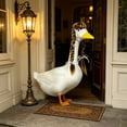 thumbnail image 5 of AuroraX Goose Clothes for Porch Goose Goose Outfit for Cement Goose 19 inch 17 inch with Wig Outdoor Yard Funny Hairpiece Porch Goose Accessories, 5 of 6