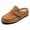 Brown, variant on BERANMEY Casual Women's Mules & Clogs Slip-On Memory Foam Cloud Mules for Womens Mens with Non-Slip Sole Indoor/Outdoor Comfort Supportive Cork Sole Mules for Women 2025