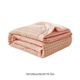 thumbnail image 3 of Ouuluon Soft Breathable Quilt, 59 x 79 in Lightweight Cool Blanket with Cotton Filling for Hot Weather Machine Washable, 3 of 4