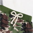 thumbnail image 5 of Kaprioy My First Easter Baby Boy Outfit Boys Eeaster Outfit Christian Easter T-Shirts Camo Bunny Tee Top With Camouflage Elastic Drawstring Shorts Summer Outfit, 5 of 5