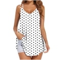 thumbnail image 3 of SROBPTY Womens Tank Tops Print Cami V Neck Loose Shirts, 3 of 5