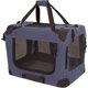 thumbnail image 3 of Bolsa de transporte para perros, gris, 1 unidad, tamaño M, bolsa de transporte plegable para perros con cuenco para mascotas, perros y gatos, 3 of 5