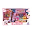 thumbnail image 1 of Juguete Set Casa de Muñecas Camioneta de Comida Rápida de Conejitos con Cocina, Accesorios y Figuras Incluidas, 1 of 5