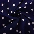 thumbnail image 5 of Usmixi Dresses for Women 2023 Fall Fashion Elastic Waist Loose Flowy Ruffle Swing A Line Midi Dresses Polka Dot Print Long Sleeve V-Neck Knee-Length Formal Dresses for Women Blue m, 5 of 7