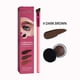 thumbnail image 1 of Rhombus Angled Eyebrow Brush 4D Hair Stroke Brow Stamp Brush with Eyebrow Cream, 1 of 5