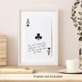 thumbnail image 4 of Hieng Set of 3 Pink Poker Posters Trendy Funny Queen Ace of Hearts Lucky You Canvas Wall Art Preppy Girly Inspirational Wall Decor for Dorm Bedroomch, 4 of 6