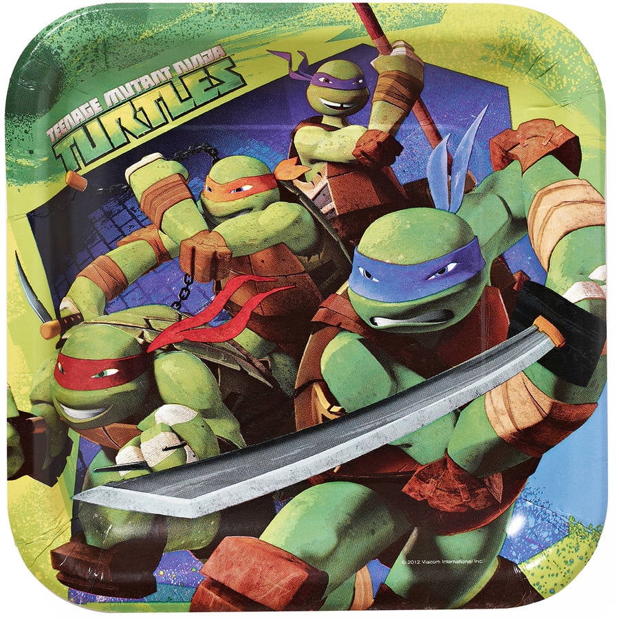Details about   Ninja Turtle Party cake Decoration Supplies TOPPER Kit Birthday Cupcake Teenage