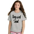 thumbnail image 3 of Tropical Soul Cute Island Vacay Vibes Crewneck T Shirts Boy Girl Teen Brisco Brands X, 3 of 6
