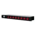 thumbnail image 2 of ADJ American DJ PC-100A 19 Inch Rack Light Power Distribution Center with On-Off, 2 of 5