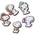 thumbnail image 1 of Crocs Jibbitz 5 Pack Peanuts Snoopy Shoe Charms | Jibbitz for Crocs, 1 of 4