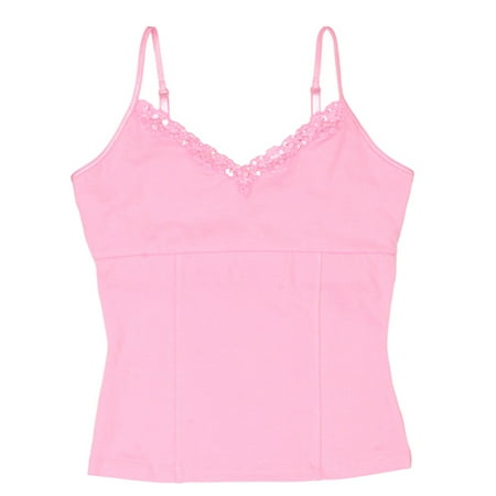 Jordache - Juniors' Beaded Tie Tank