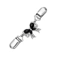 thumbnail image 4 of Clip de cuello suéter retro Sunnimix broche Pin Nudo negro, 4 of 6