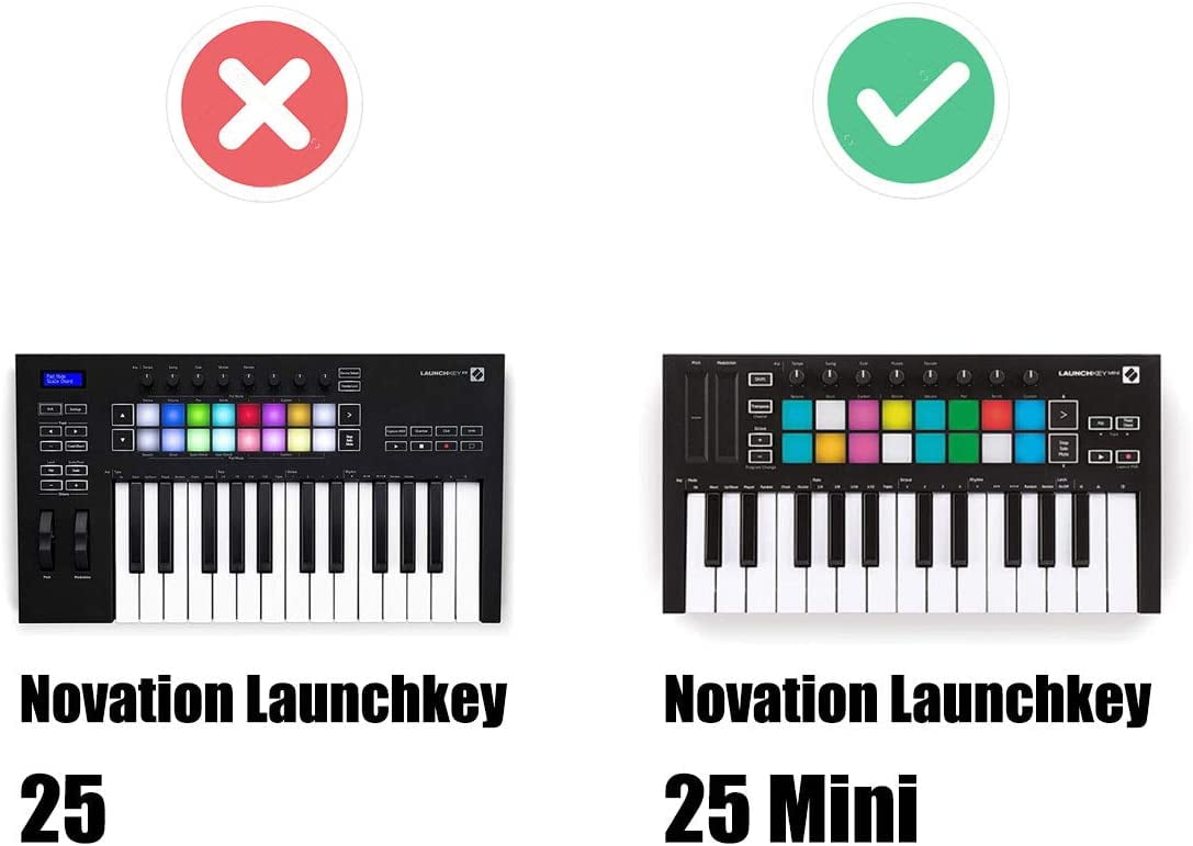 novation launchkey 25 case