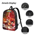 thumbnail image 5 of Beyblade Three piece backpack set young backpack combination backpack lunch bag pencil case, 5 of 5