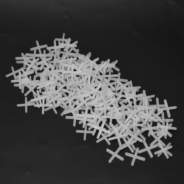 Espaciador de baldosas de cerámica de 2000 piezas, sistema de nivelación reutilizable de plástico para baldosas cruzadas de 2 mm/2,5 mm 2 mm