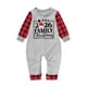 thumbnail image 2 of Pijamas familiares europeos con estampado navideño de moda, traje para padres e hijos, monos de poliéster para bebés., 2 of 3