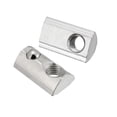 thumbnail image 1 of Unique Bargains Roll-In Spring M6 T Nut, Roll Ball Elastic Nuts for 3030 Series Aluminum Extrusion Profile, 12 Pcs, 1 of 5