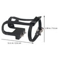 thumbnail image 5 of Phenofice mountain bike pedal Pedal Strap Black Adjustable Buckle Exercise 2 Pairs, 5 of 8