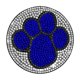 thumbnail image 4 of pstuiky Platillo para coche con diseño de huella de perro universal antideslizante decorativo con aislamiento térmico., 4 of 7
