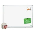 thumbnail image 1 of Bi-Silque Visual Communication Products MA0200790 MasterVision Earth Easy-Clean Dry Erase Board- White-Silver- 18x24, 1 of 5