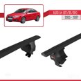 thumbnail image 4 of Compatible with Audi A4 (B7) 2005-2007 ACE-4 Car Roof Rack Cross Bar Black Aluminium 2 Bars, 4 of 7