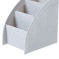 thumbnail image 4 of Injueey Soporte para mando a distancia de TV, de té, caja de almacenamiento de PP, 3 rejillas, organizador de escritorio de oficina Almacenamiento y organización del hogar, 4 of 5