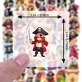 thumbnail image 6 of 35pcs-50pcs Cartoon Pirate Stickers Skull Stickers Funny Stickers Animal Stickers for Notebook Suitcase Guitar, 6 of 9