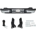thumbnail image 5 of labwork Chrome Steel Rear Step Bumper Assembly Replacement for 2000-2006 Chevy Tahoe Suburban Yukon XL GM1196101 GM1197101, 5 of 8