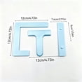 thumbnail image 3 of Rewenti Alignment Ruler3-Piece Set Accessories for Round and Diamondscanvas Alignment tool, 3 of 5