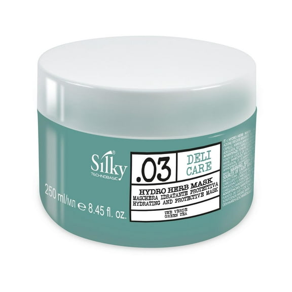 SILKY .03 DELI CARE HYDRO HERB MASK | Hydrating and Protective for Hair Strength and Protection 250ml/8.45oz