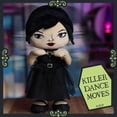 thumbnail image 3 of Wednesday Dancing Plush Doll with Music and Movement, 12.5-inch Dancing Plushie, for Girls 3 and up, 3 of 7