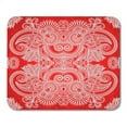 thumbnail image 1 of JSDART Design Traditionnel Floral Paisley Bandana Version Abstraite Tapis de Souris 9x10 Pouces, 1 of 1