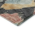 thumbnail image 3 of Addison Rugs Mayfield Premium Machine Washable Transitional Diamonds Charcoal Rectangle Rug, 8' X 10' Machine Washable Transitional Diamonds Charcoal Oversized Sherpa Throw Blanket, 3 of 7