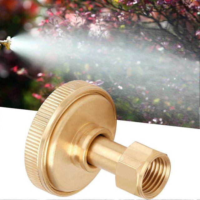 G1/4" Female Thread 7 Holes Misting Spray Nozzle Garden Watering Sprayer Head (Straight)
