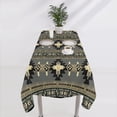 thumbnail image 6 of Aztec Tablecloth, Ethnic Tribal Geometric Design Rustic Native Washble Table Cover for Dinning Kitchen Farmhouse Party Decor 60x84, 6 of 6
