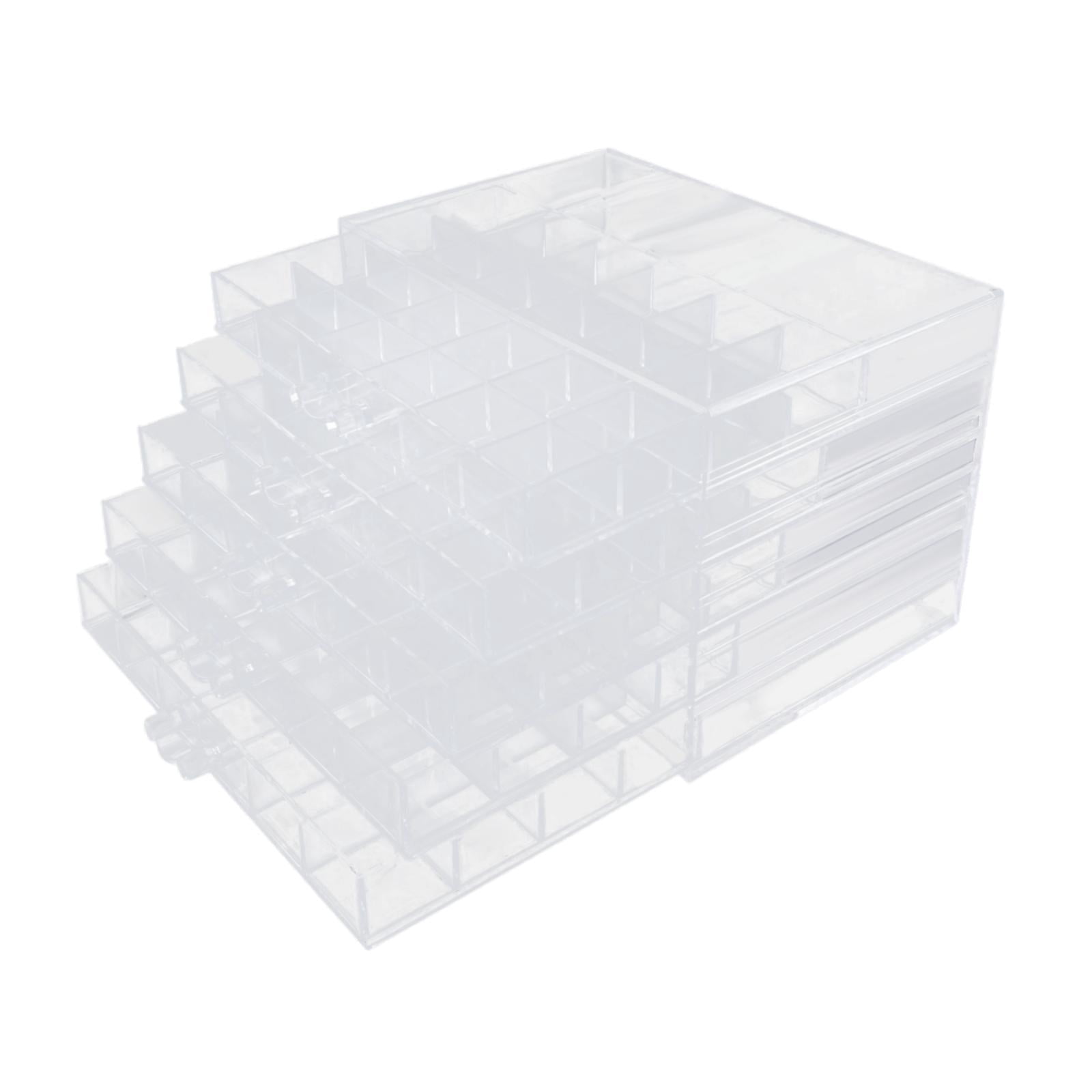 Bothyi Jewelry Storage Organizer Bead Organizer Box for Crafts Jewelry DIY Supplies Clear