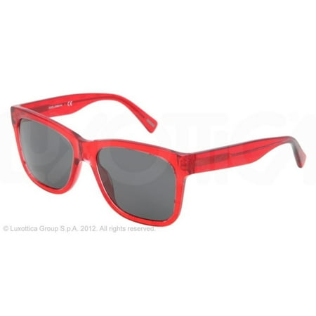 Authentic Dolce & Gabbana Sunglasses DG4158P 2661/87 Red Frames Gray Lens 55mm