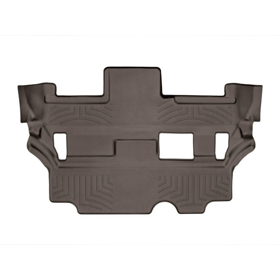 WeatherTech Custom Fit FloorLiners compatible with Escalade, Tahoe, Yukon - 3rd Row, Cocoa