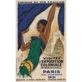 thumbnail image 3 of Dransy 13x18 Black Modern Framed Museum Art Print Titled - Visit the International Colonial Exhibition-Paris, May-November 1931 (1931), 3 of 5