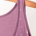 thumbnail image 3 of GigrtiJin Plus Size Pajamas for Womens Casual Bow Print Sleeveless Tank Tops Womens Baggy Loungewear Crew Neck Tank Tops XL-5XL, 3 of 8