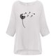 thumbnail image 3 of Camisas Para Mujer Camisetas de Gran Tamaño Mangas 3/4 Moda Impreso Cuello Redondo Camiseta Suelta Suéter Tops Odeerbi ODB133937, 3 of 3