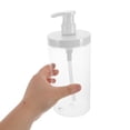 thumbnail image 4 of unbranded Botella Dispensadora Transparente Rellenable Para Champú Y Gel Corporal Con Tapa Antigoteo Para Viaje, 4 of 8